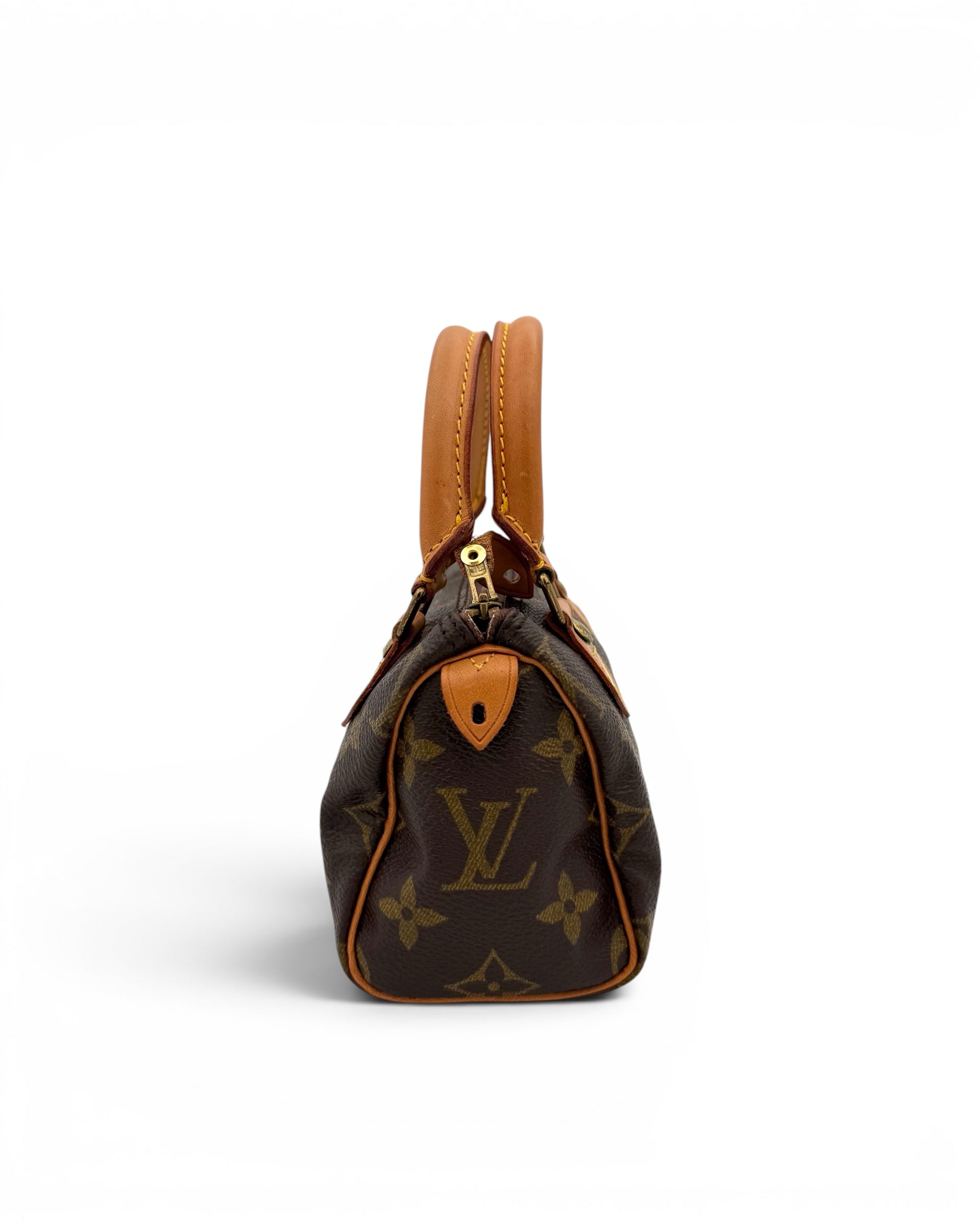 Louis Vuitton Nano Speedy mit Schultergurt