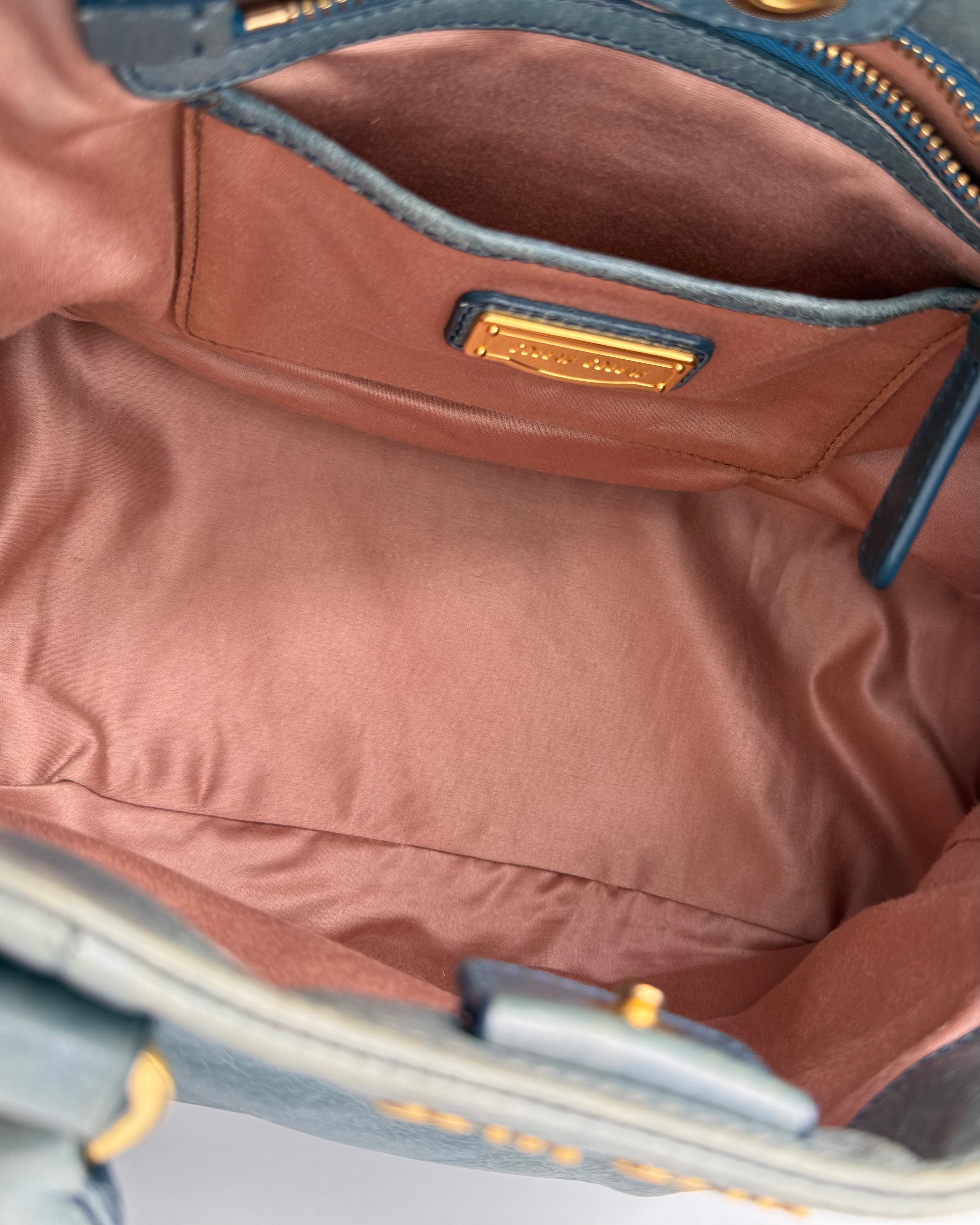 Miu Miu 2-way leather Bag