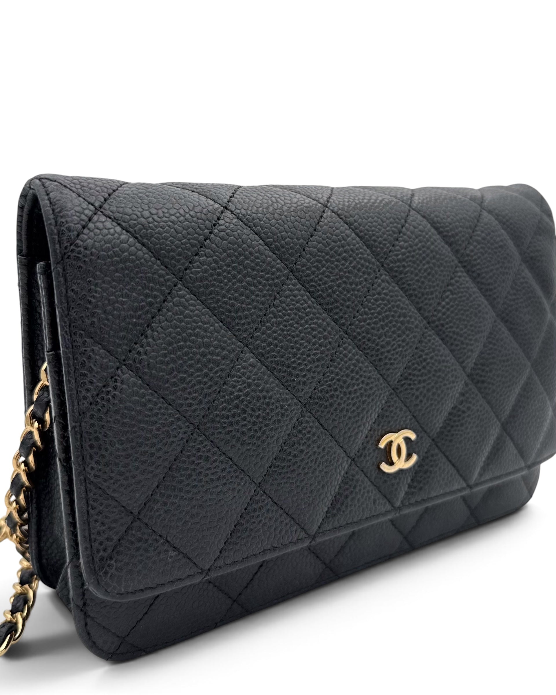 Chanel WOC Caviar