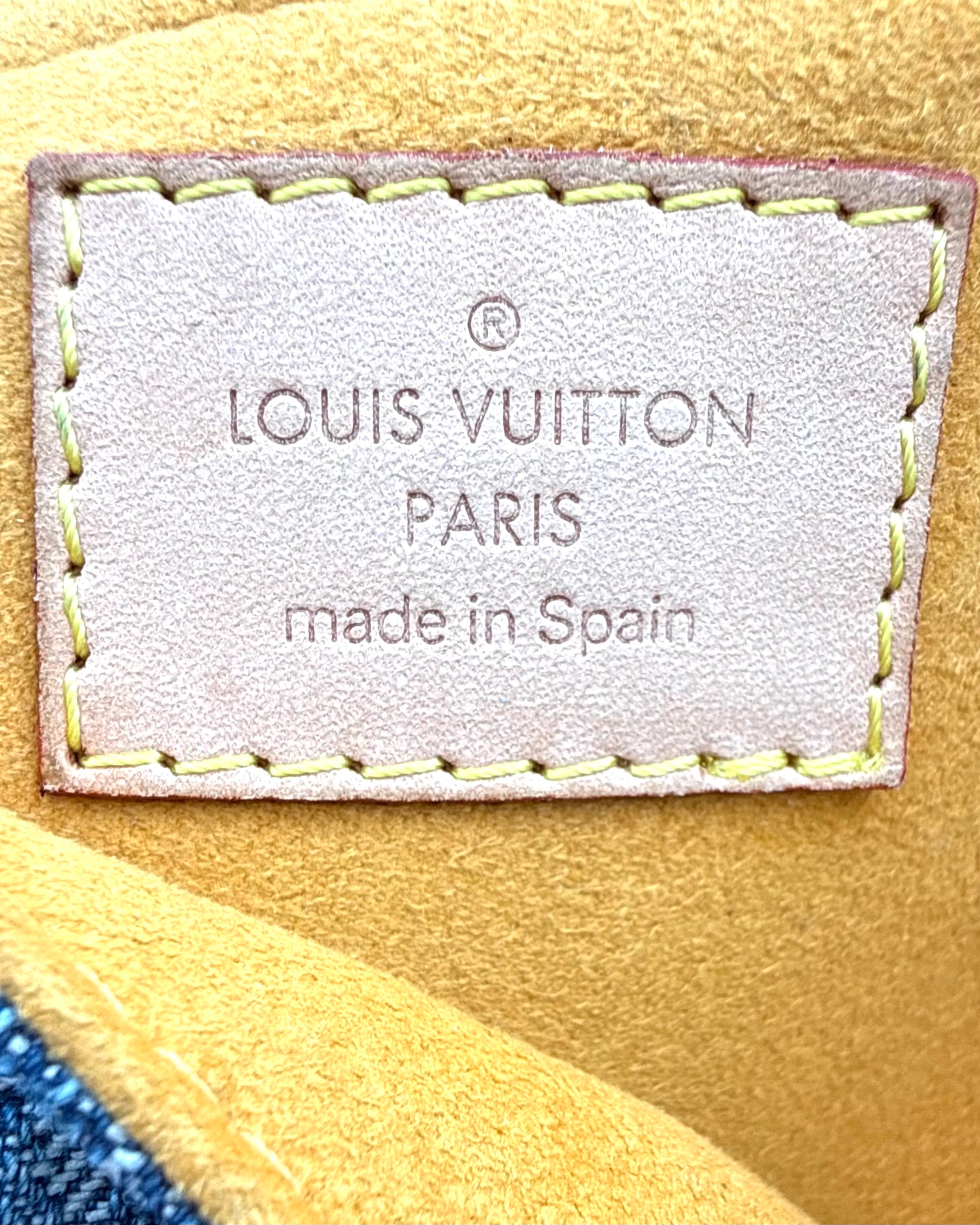 Louis Vuitton Denim Pleaty