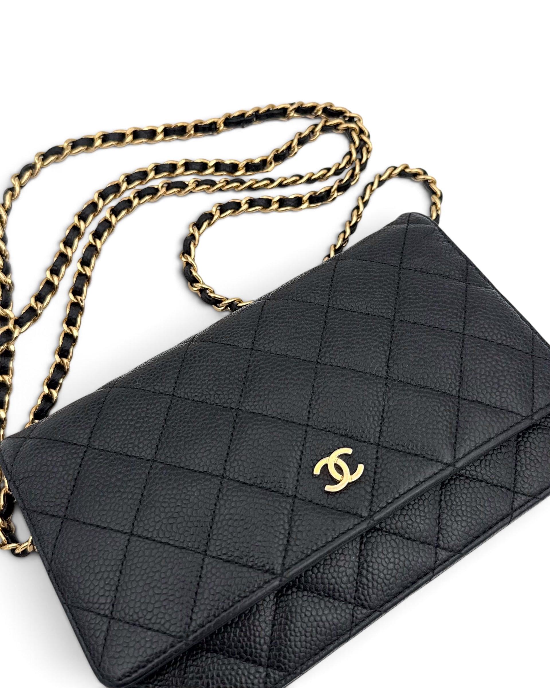 Chanel WOC Caviar