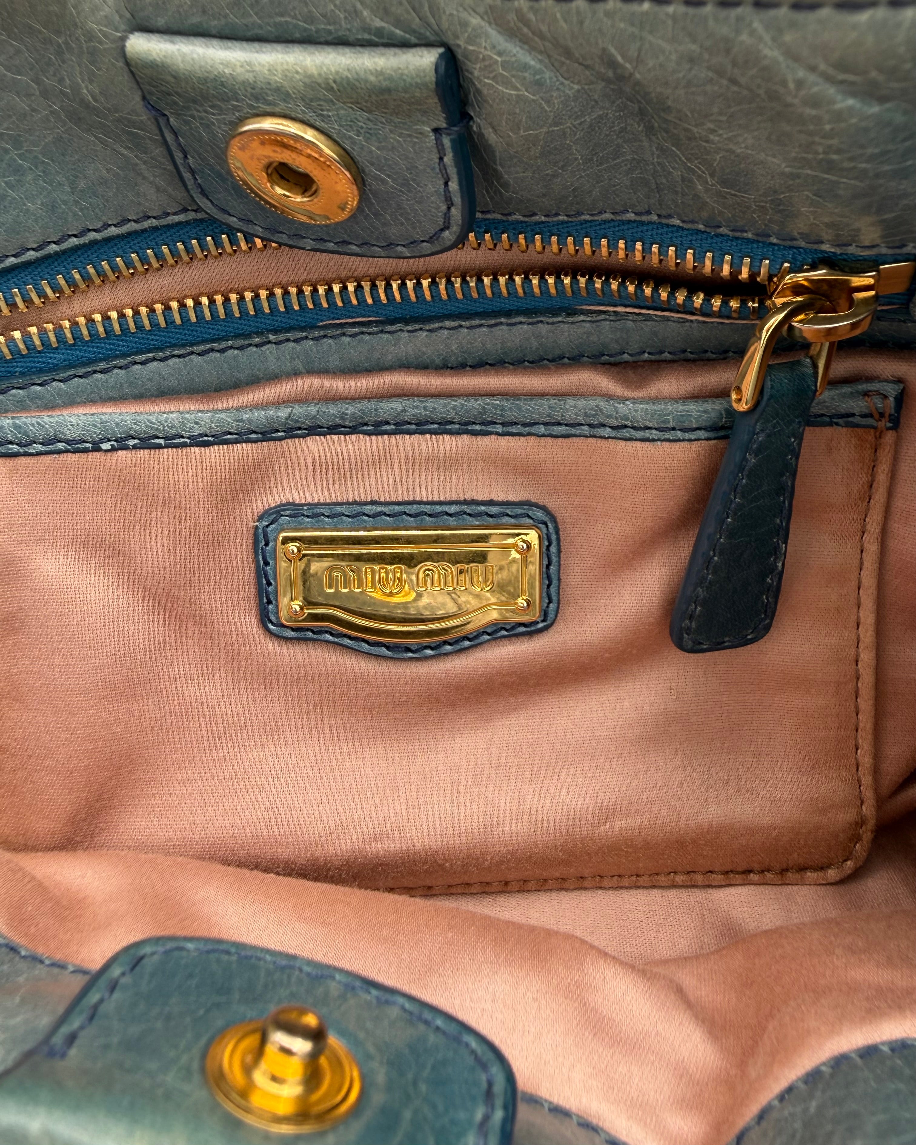 Miu Miu 2-way leather Bag