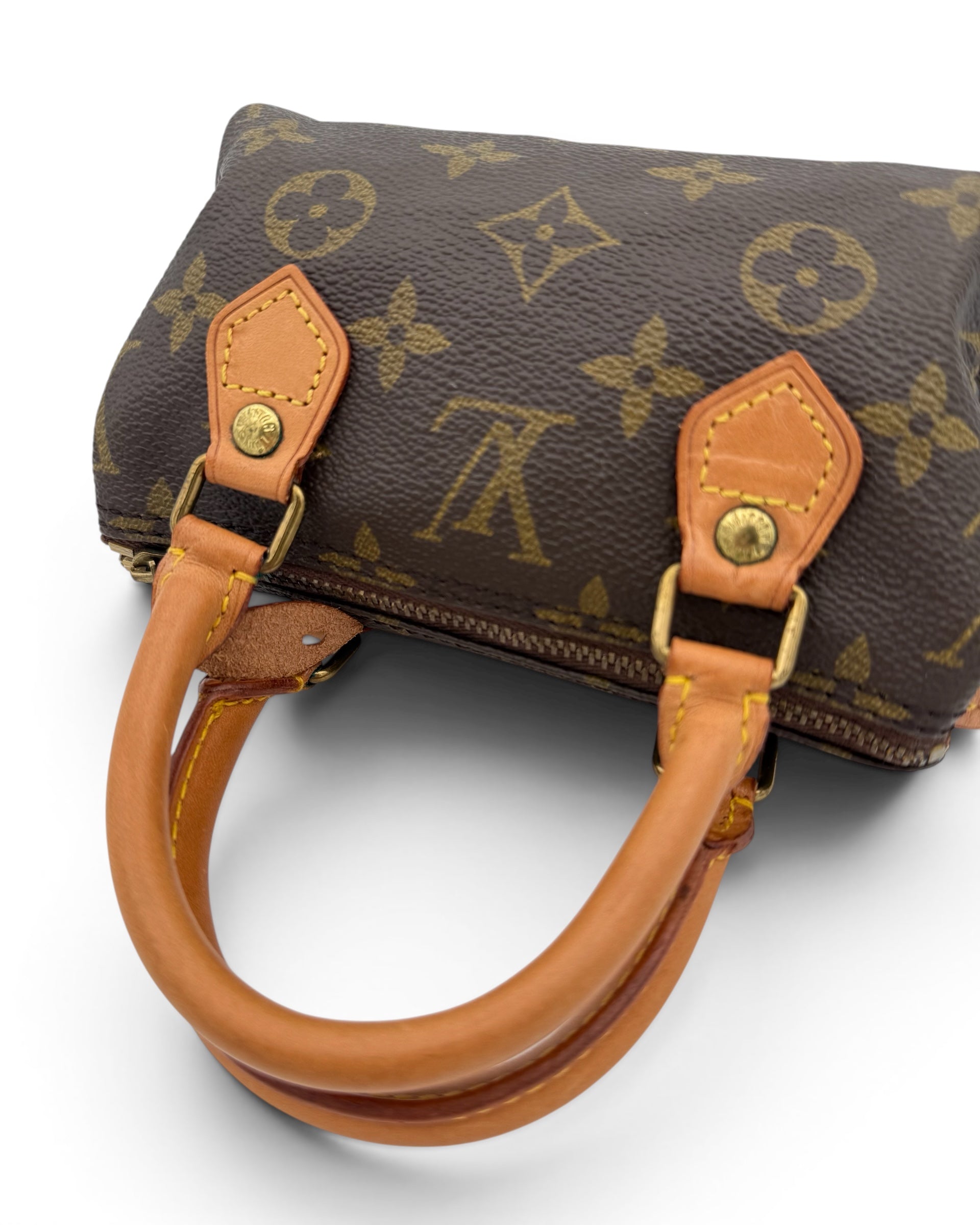 Louis Vuitton Nano Speedy mit Schultergurt