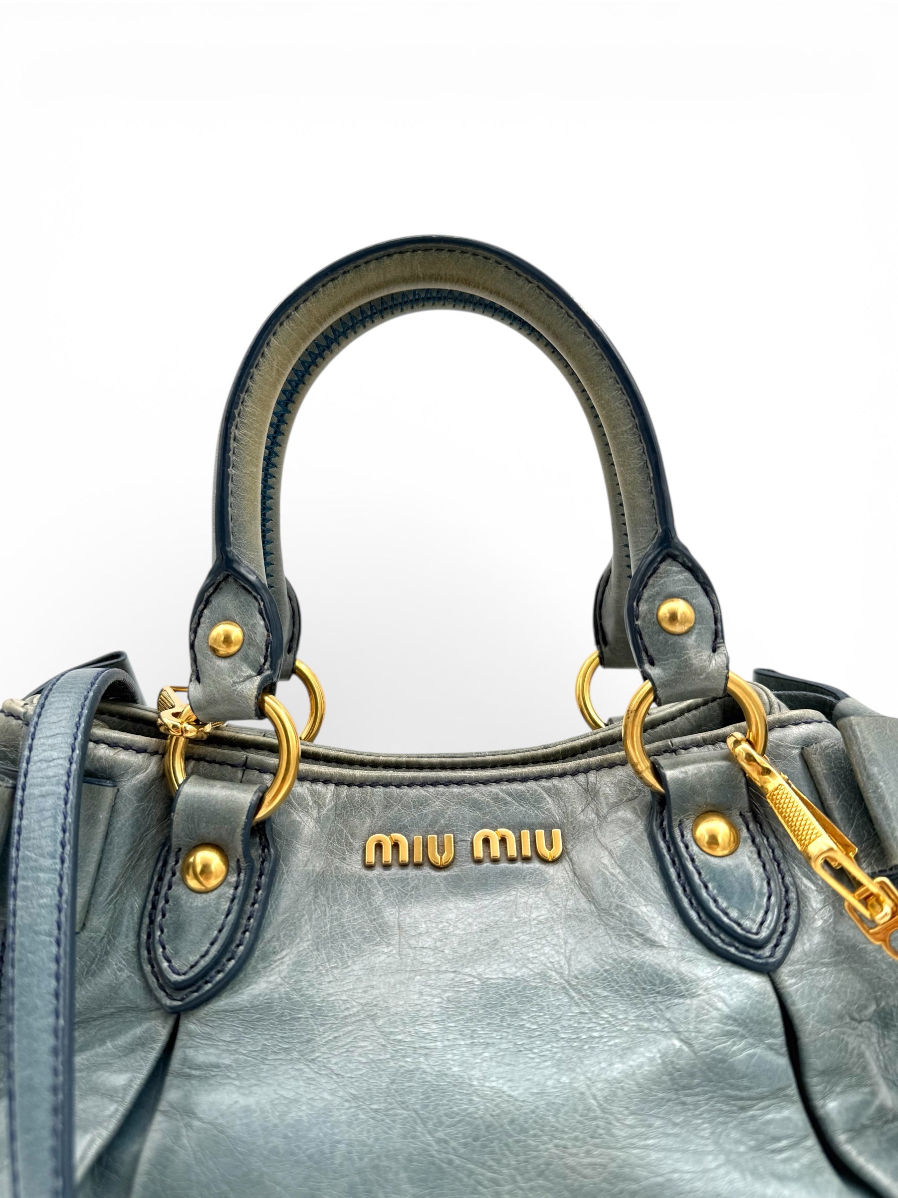 Miu Miu 2-way leather Bag